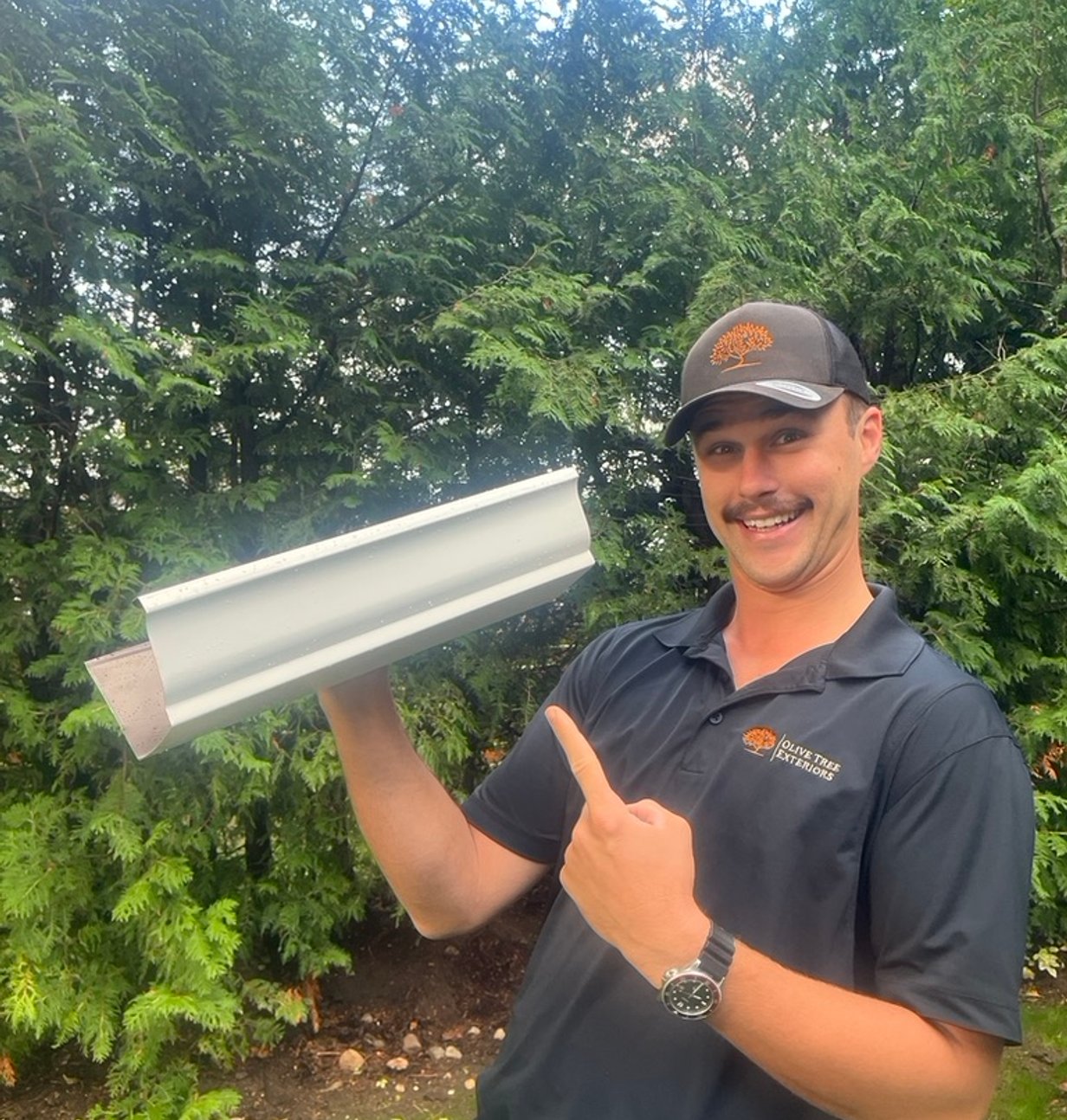 Brock Miller, owner of Olive Tree Exteriors