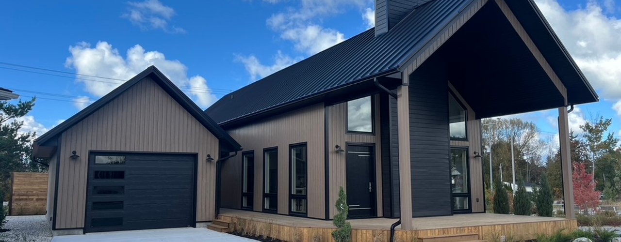 Contractor working on roof