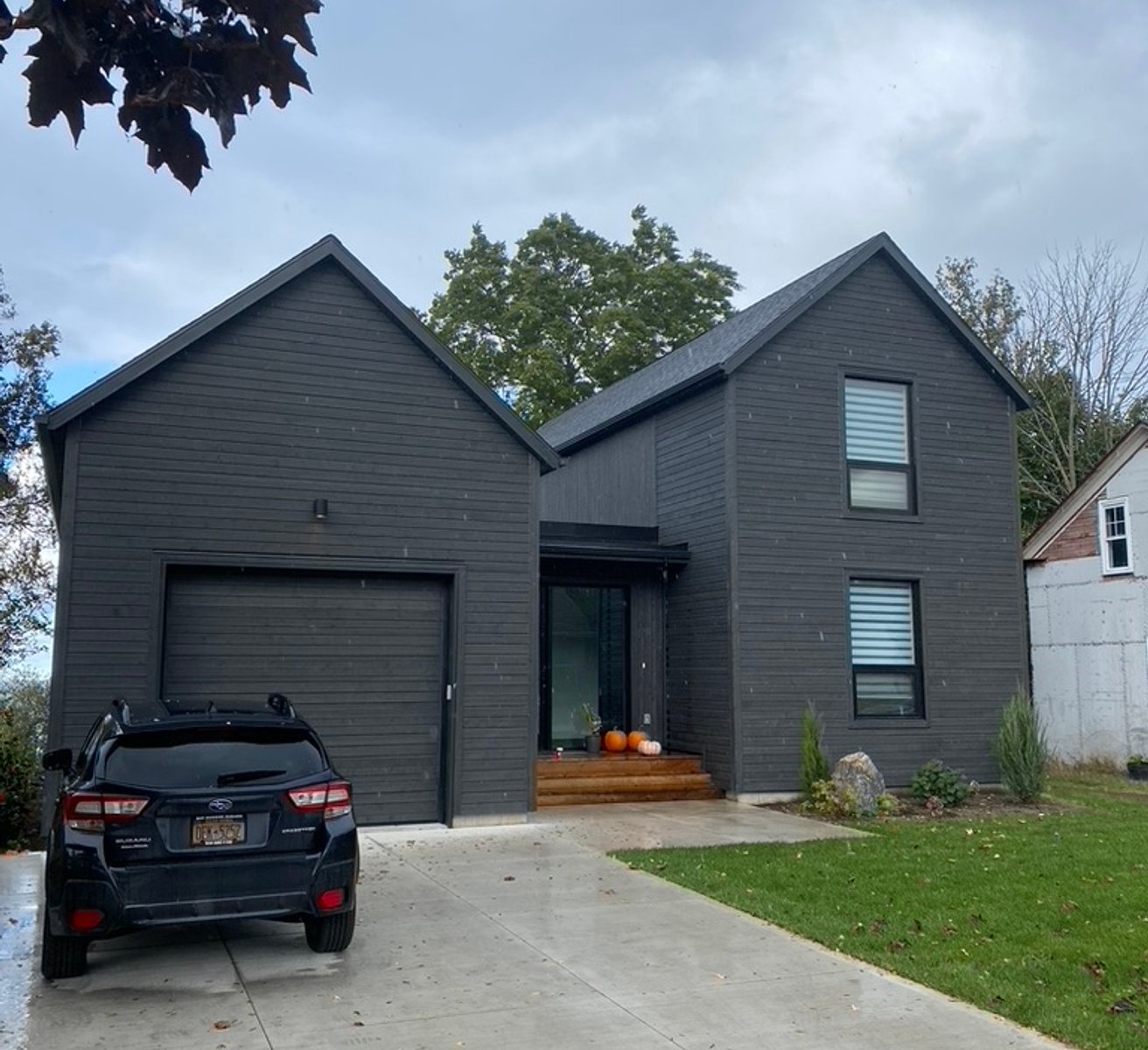Seamless eavestrough system installed in Lion's Head