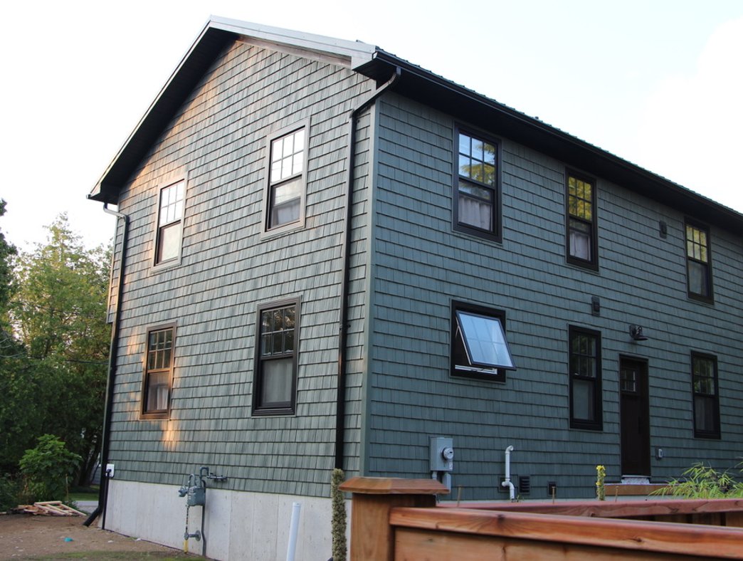 House with vinyl siding